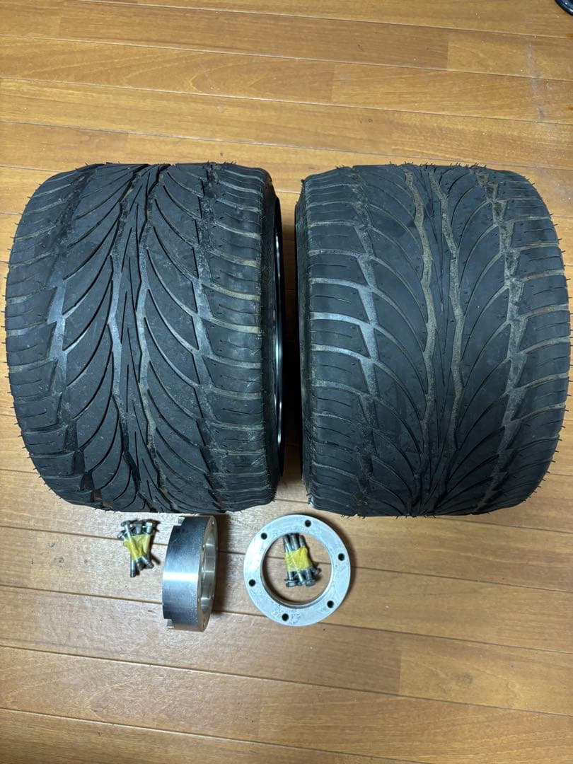 ジャイロキャノピー　235/30/10 タイヤ　ホイール　40ミリスペーサー付き