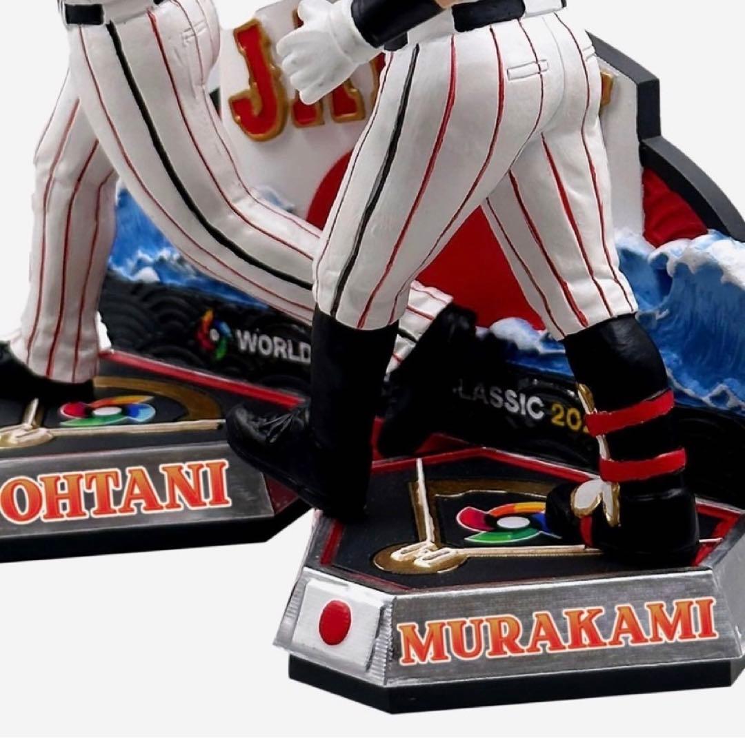 【大谷翔平+村上宗隆】 2023年WBC ダブル・ボブルヘッド 新品