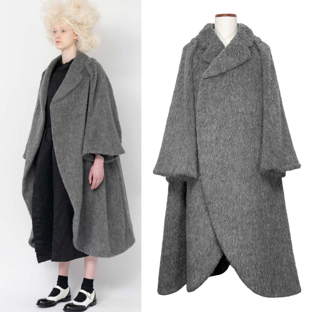 オーランジュ コムデギャルソン 二次元 着物 ファー ロングコート