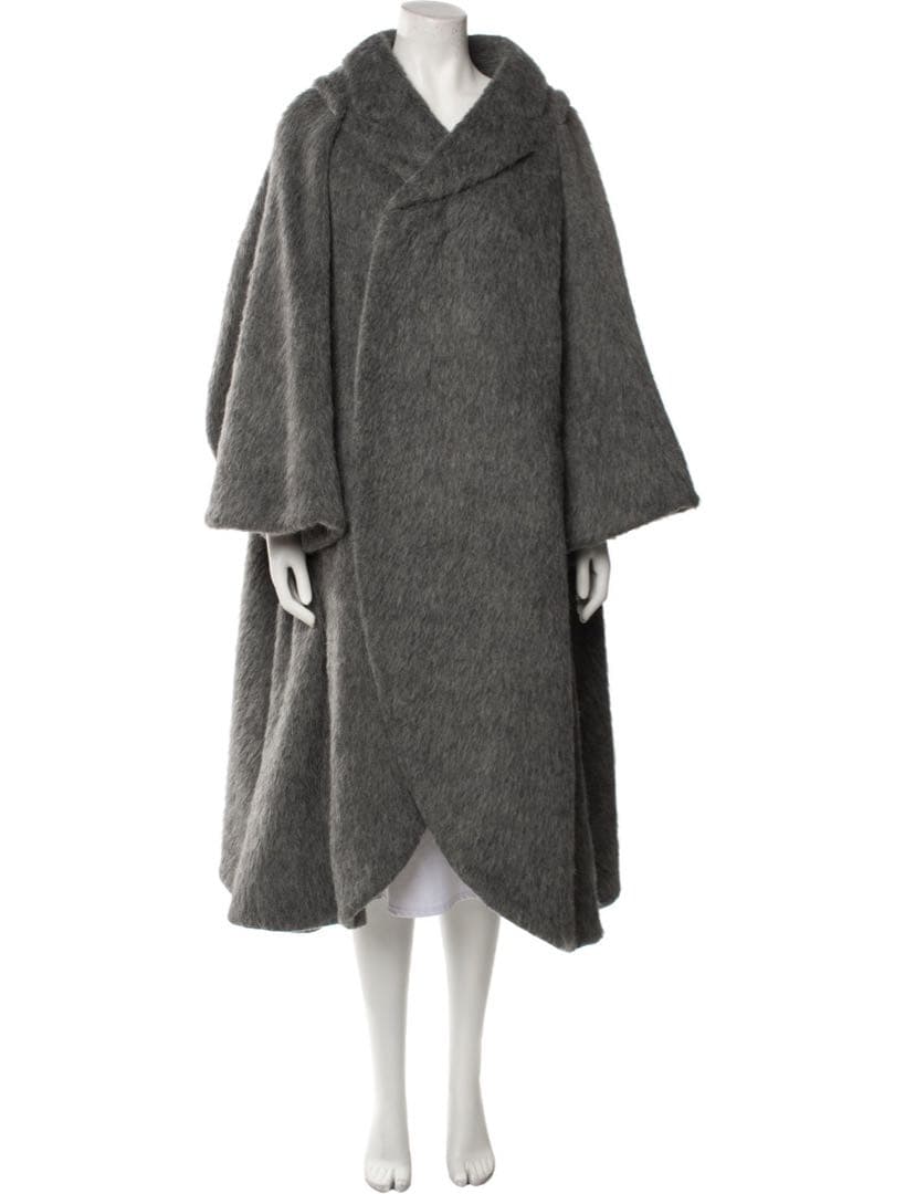 オーランジュ コムデギャルソン 二次元 着物 ファー ロングコート