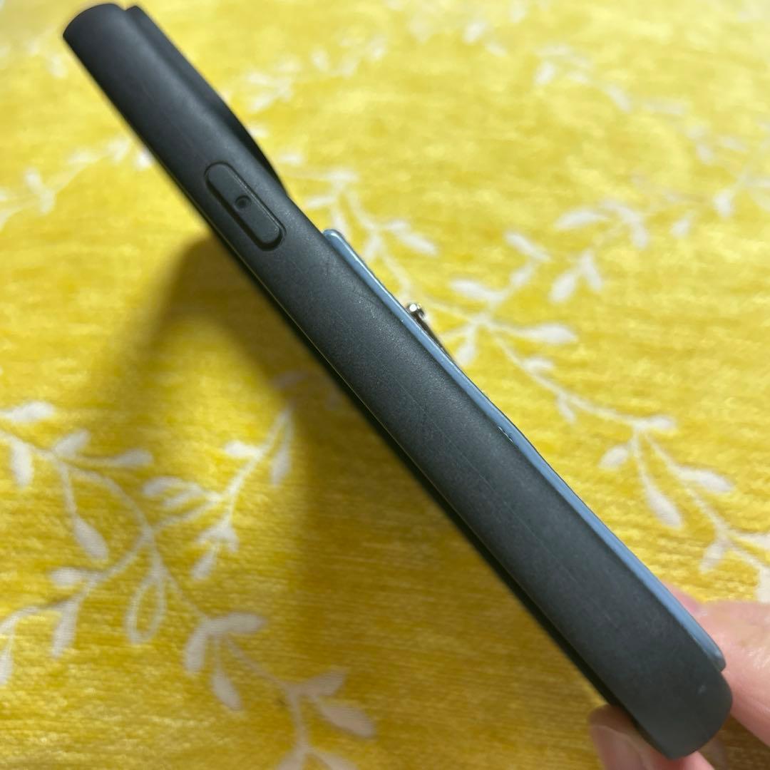 PRADA サフィアーノ iPhone14pro ケース ライトブルー