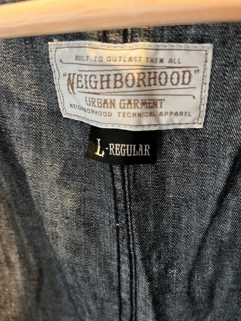 NEIGHBORHOOD ダークデニム カバーオール Lサイズ