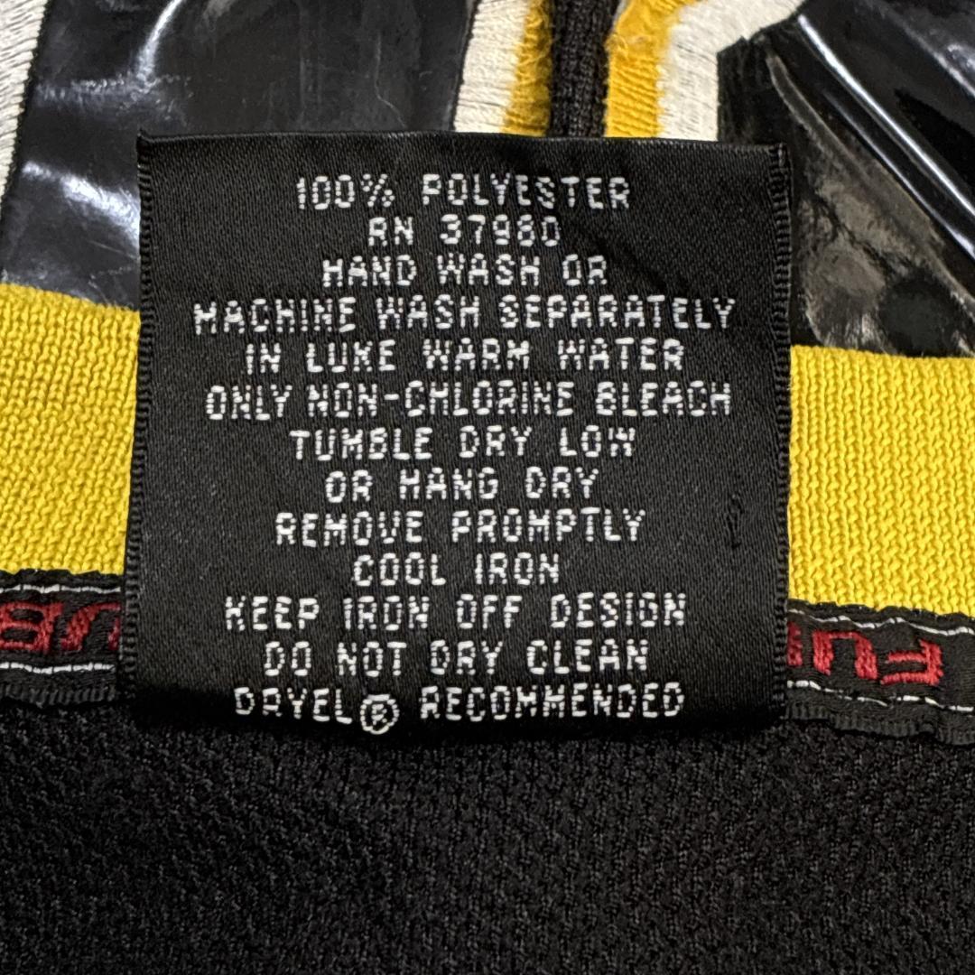 FUBU フブ ユニフォーム ゲームシャツ 刺繍ロゴ 黒 3XL ヒップホップ