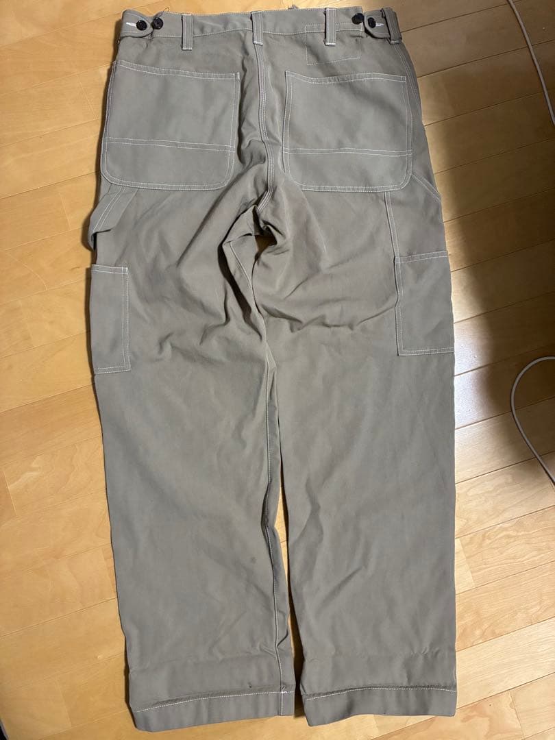 パンツ CAMIEL FORTGENS Worker pants wool M