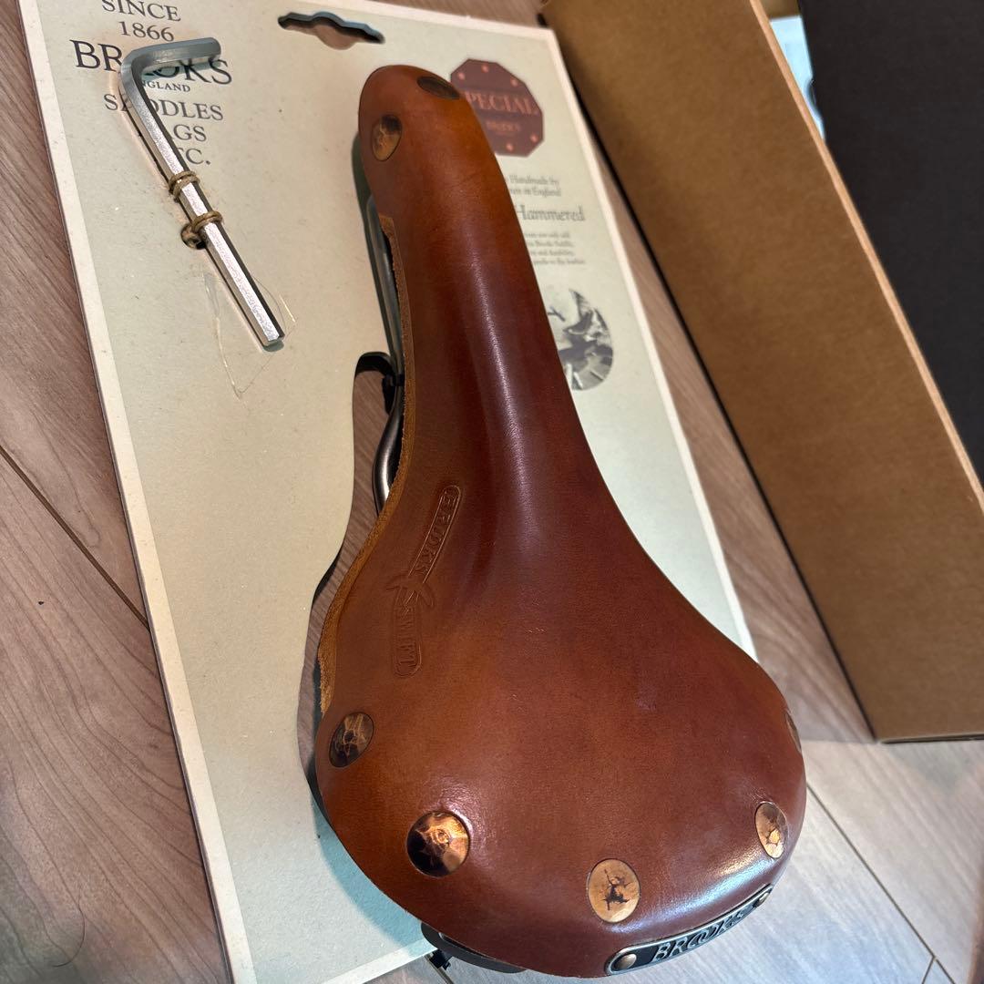 パーツ BROOKS SWIFT Titanium HONEY