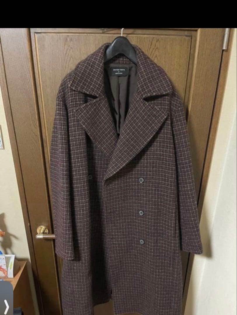 UNITED TOKYO ダブルフェイスオーバーサイズダブルコート サイズ3