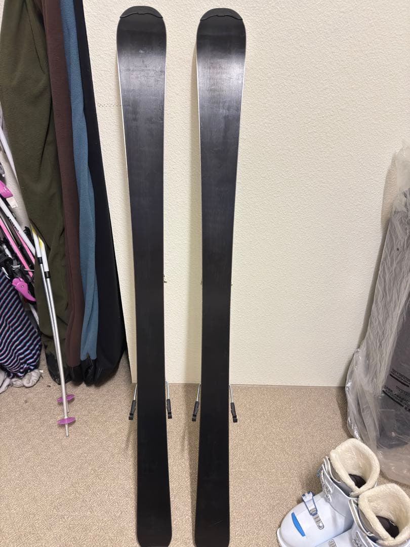 引取り歓迎！ガールズスキーセットアトミック130ゲンファクトリー24.5