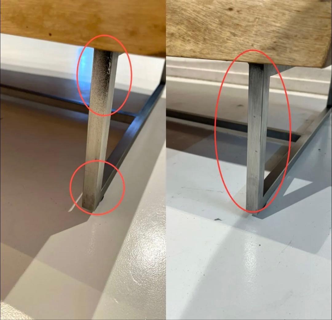 無垢材ローテーブル