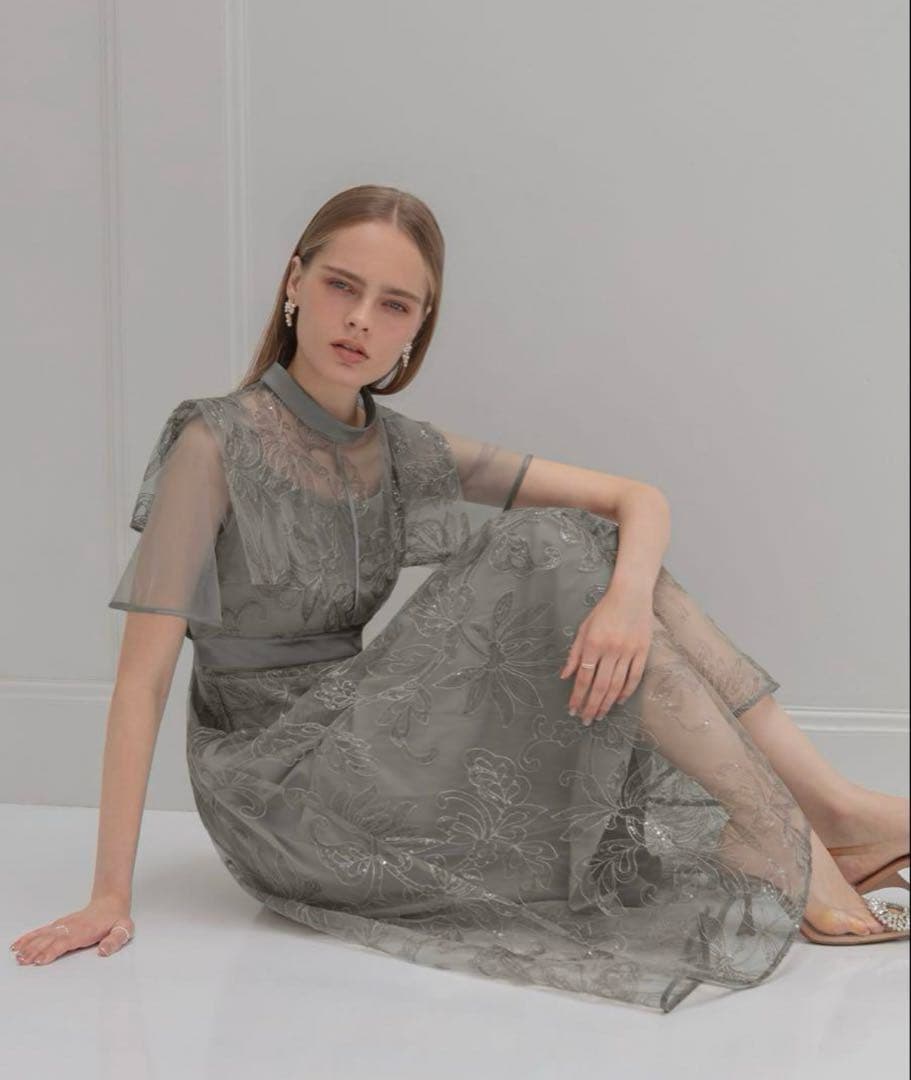 leja フラップデザインフラワースパンコールAラインドレス