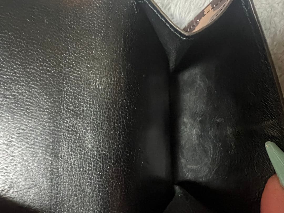 BALENCIAGA ヒョウ柄 三つ折り財布