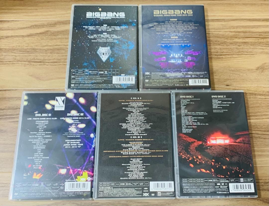 BIGBANG ライブ DVD まとめ売り 10枚 セット