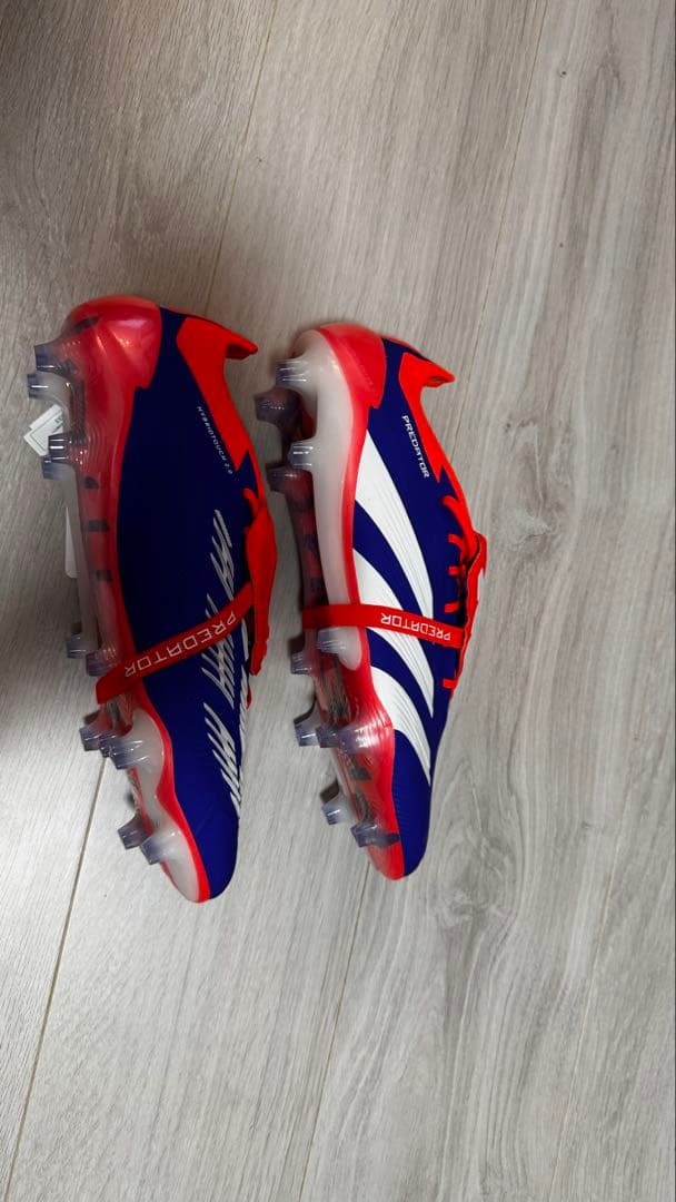 【新品】プレデターエリート FG JAPANカラー 27.cm着用 アディダス