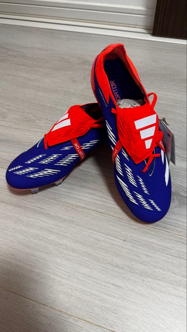 【新品】プレデターエリート FG JAPANカラー 27.cm着用 アディダス