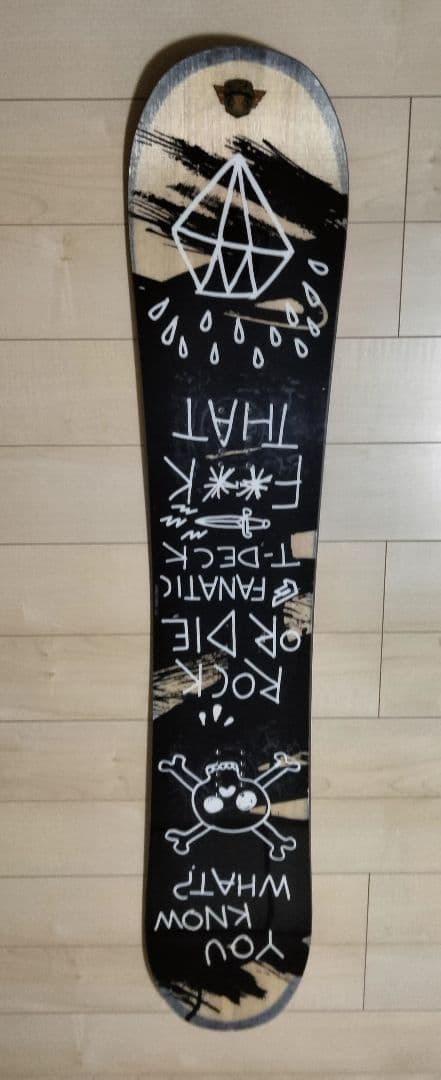 FANATIC T-DECK スノーボード　ダブルキャンバー157