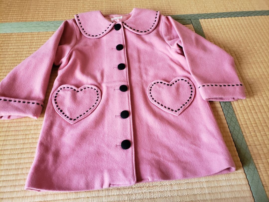 シャーリーテンプル　ピンクオーバー　サイズ130