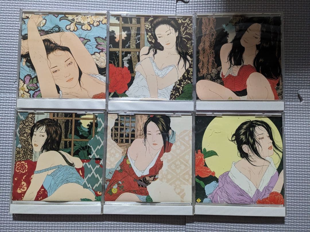 激レア　魅惑のムード 秘宝館　全6枚　廃盤　三東ルシア 梶芽衣子 渥美マリ　CD