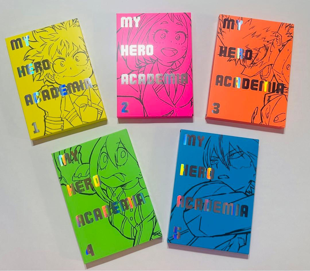 僕のヒーローアカデミア Blu-ray初回生産限定版 Vol.1〜5 セット