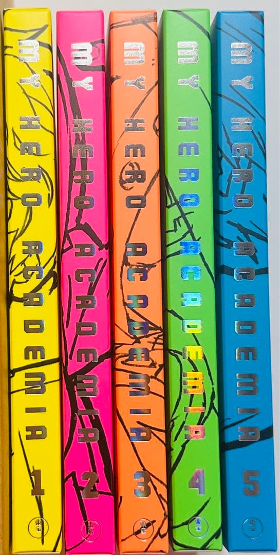 僕のヒーローアカデミア Blu-ray初回生産限定版 Vol.1〜5 セット