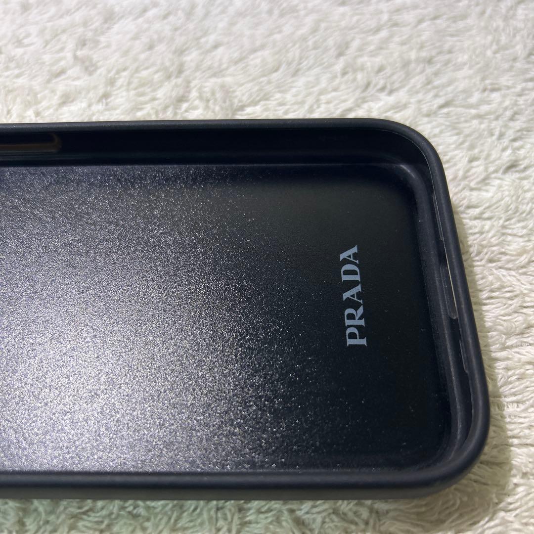 極美品　PRADA プラダ　iPhone14 pro ハードケース　ピンク