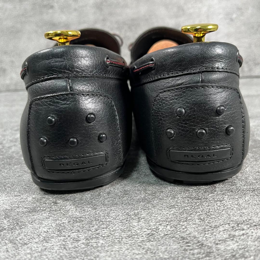 美品✨リーガル リボンスリッポン ドライビングシューズ ローファー 27cm