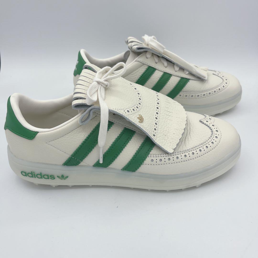adidas アディダス ゴルフ コースカップ 26.5cm 白×緑 新品未使用