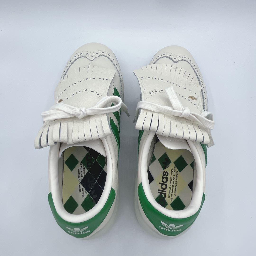 adidas アディダス ゴルフ コースカップ 26.5cm 白×緑 新品未使用