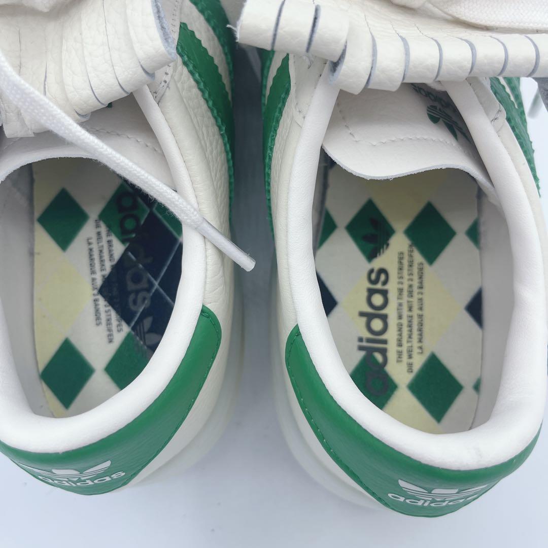 adidas アディダス ゴルフ コースカップ 26.5cm 白×緑 新品未使用