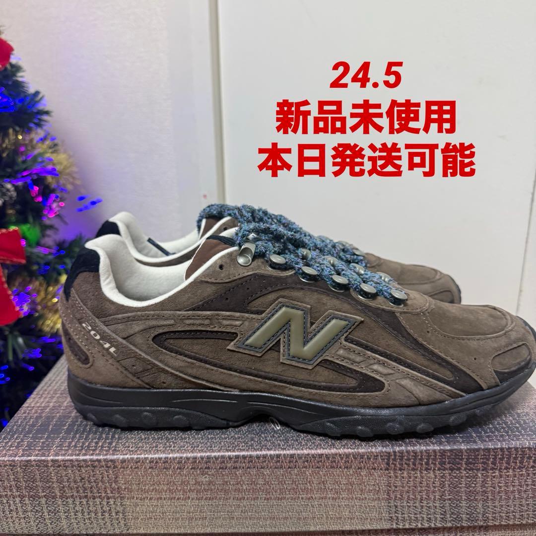 靴 Basketcase x New Balance 204 24.5cm