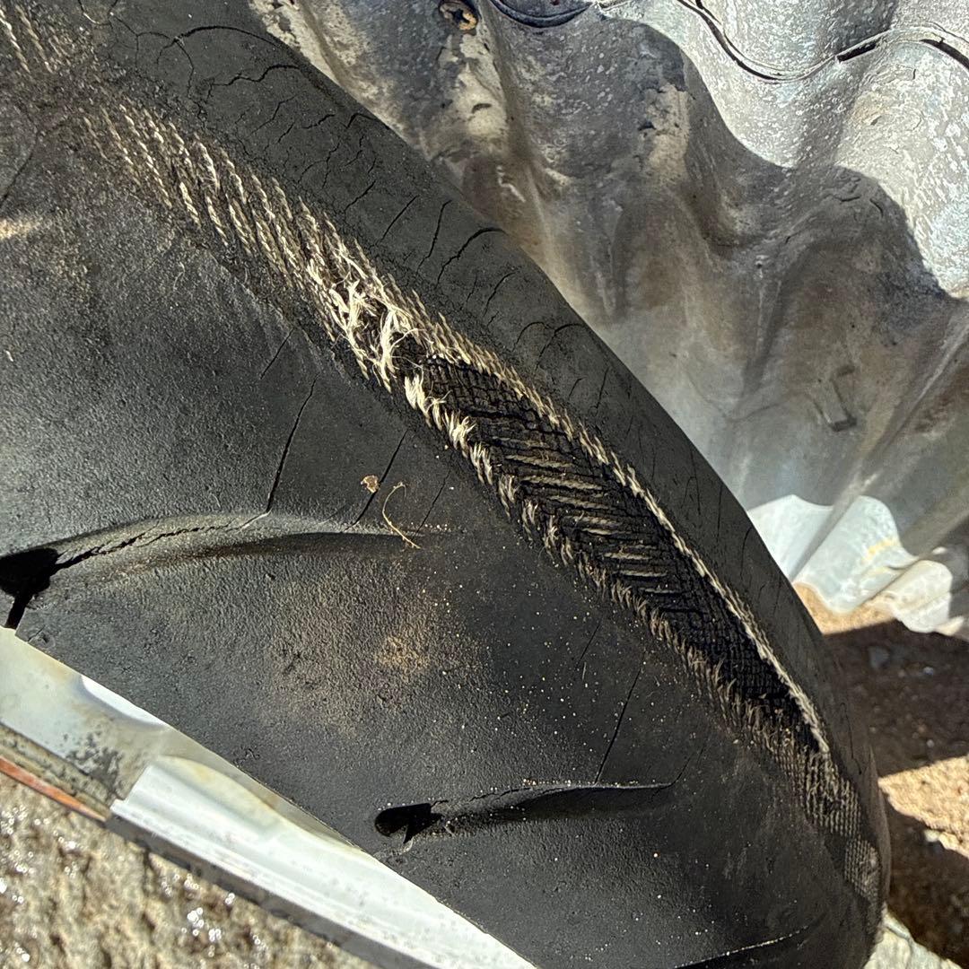 HONDA NS50 アルミホイール 1.60x17 サビあり