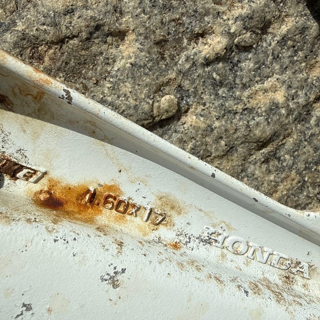 HONDA NS50 アルミホイール 1.60x17 サビあり