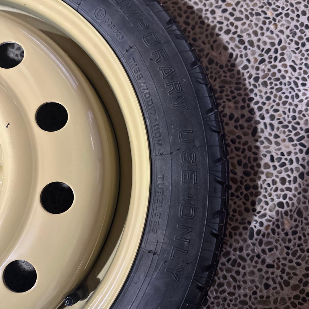 専用　応急タイヤ　スペアタイヤ　17インチ