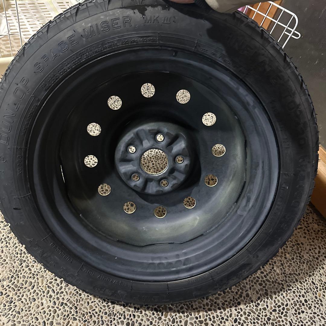 専用　応急タイヤ　スペアタイヤ　17インチ