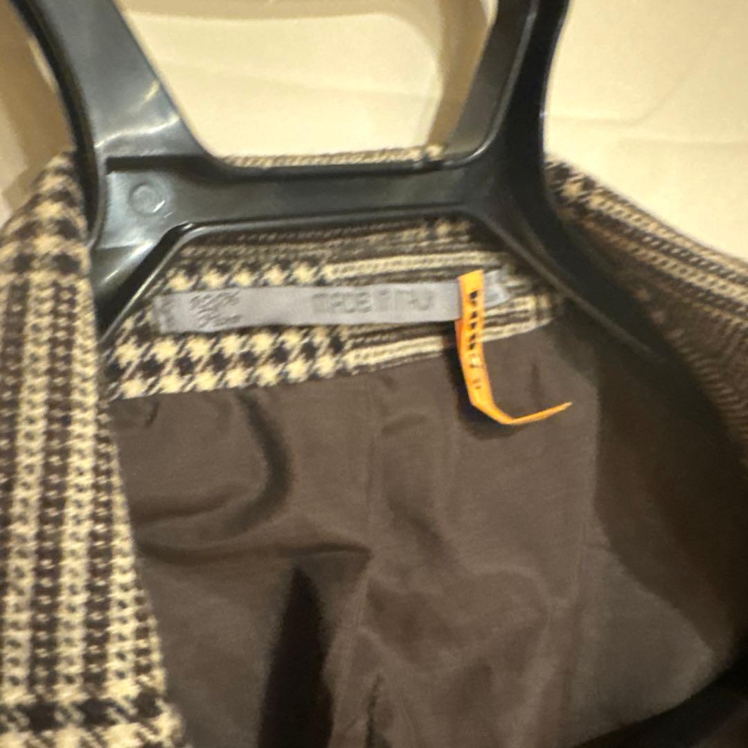 Cantarelli カンタレリ メンズコート 48 ウール100% イタリア製