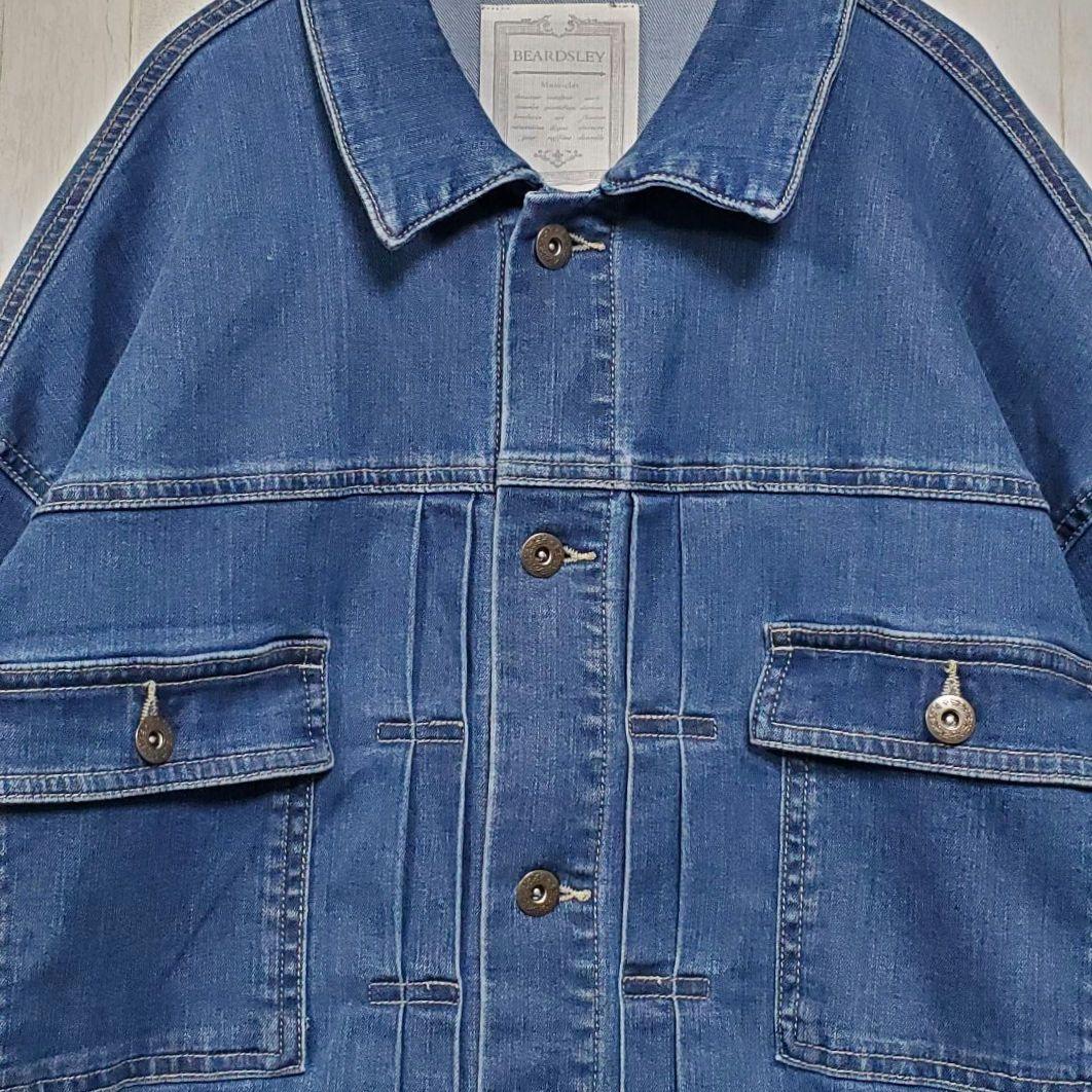 BEARDSLEY ビアズリー 袖パフ Gジャン デニムジャケット パフスリーブ