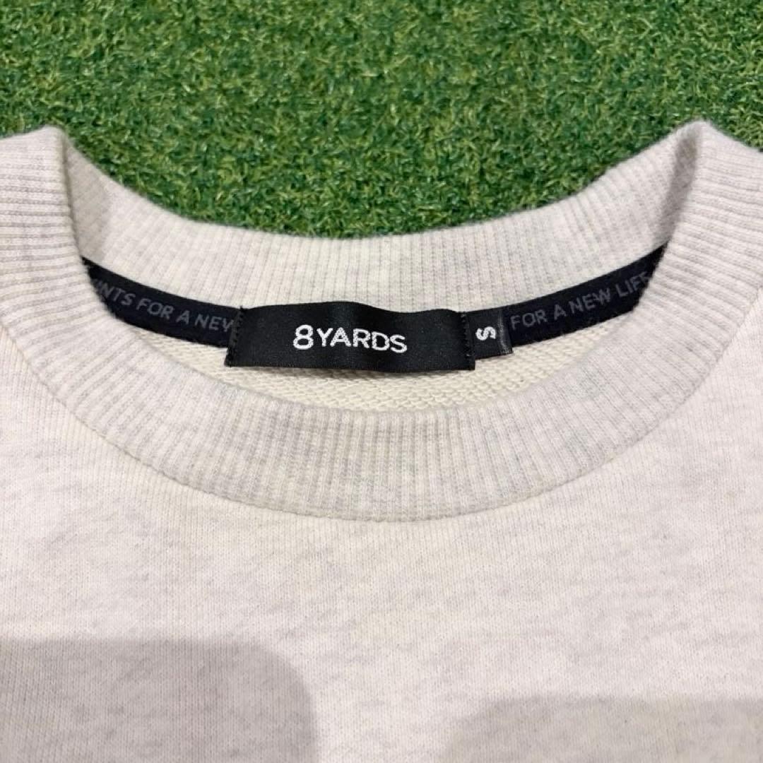 8 YARDS クールネック　スエット　S