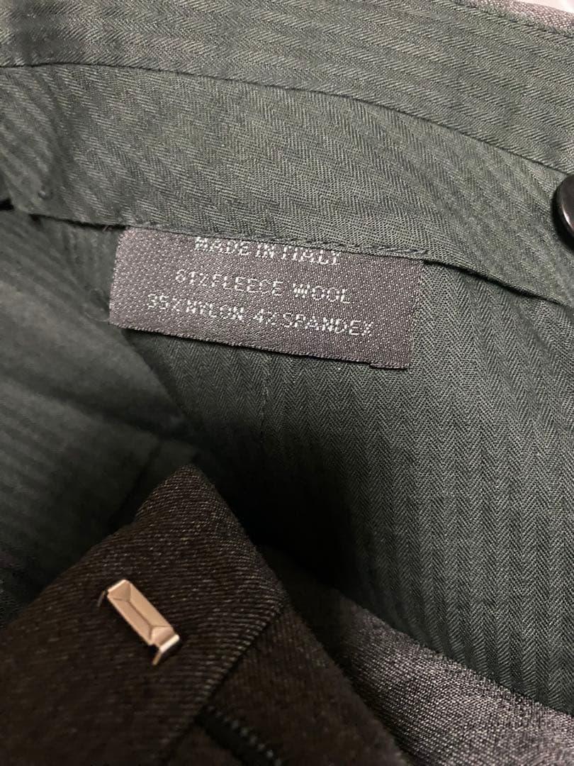 PRADA 90s フリースウールスラックス