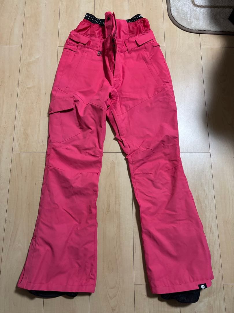ROXY ピンク スノーボードパンツ