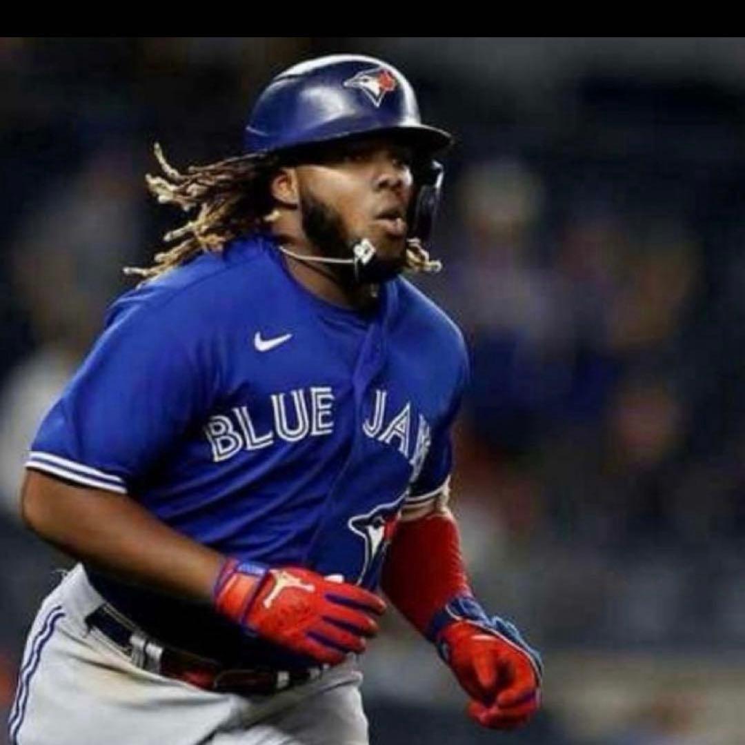 レア★プロ野球　ジョーダン　ゲレーロJr. 実使用　バッティンググローブ