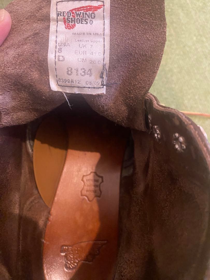 レッドウィング　US8 REDWING 8134 26cm