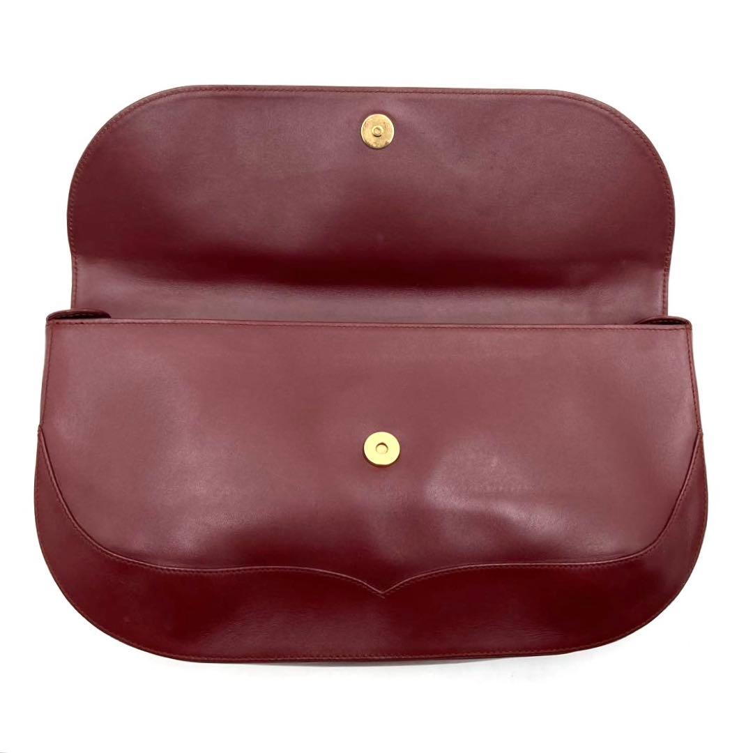 ⭐️美品⭐️カルティエ クラッチバッグ マストライン ボルドー セカンドバッグ