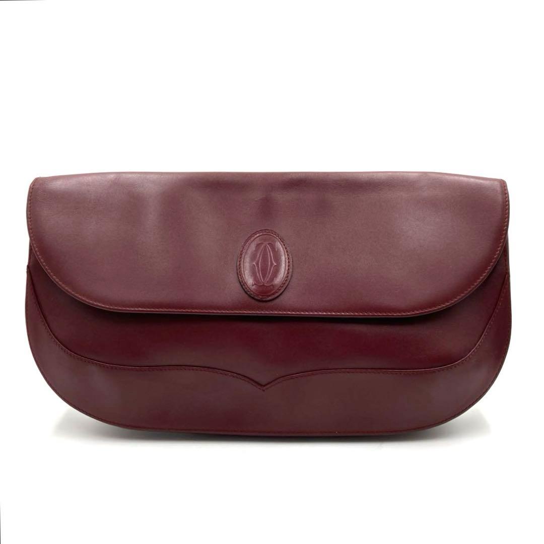 ⭐️美品⭐️カルティエ クラッチバッグ マストライン ボルドー セカンドバッグ