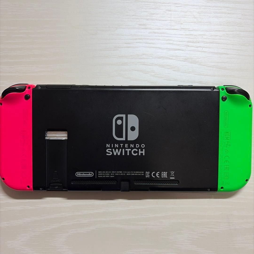 Nintendo Switch 本体 グリーン/ピンク Joy-Con4つ付き