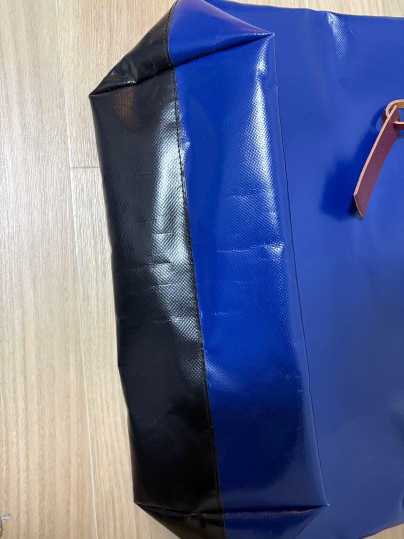 MARNI 黒 青 トートバッグ