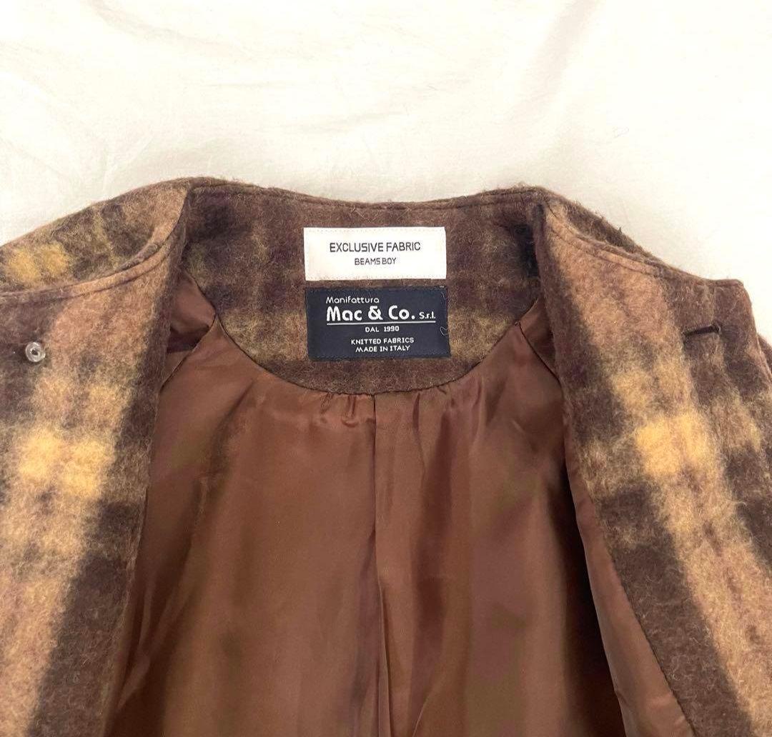 【美品】BEAMSBOY ビームスボーイ スライバーコート