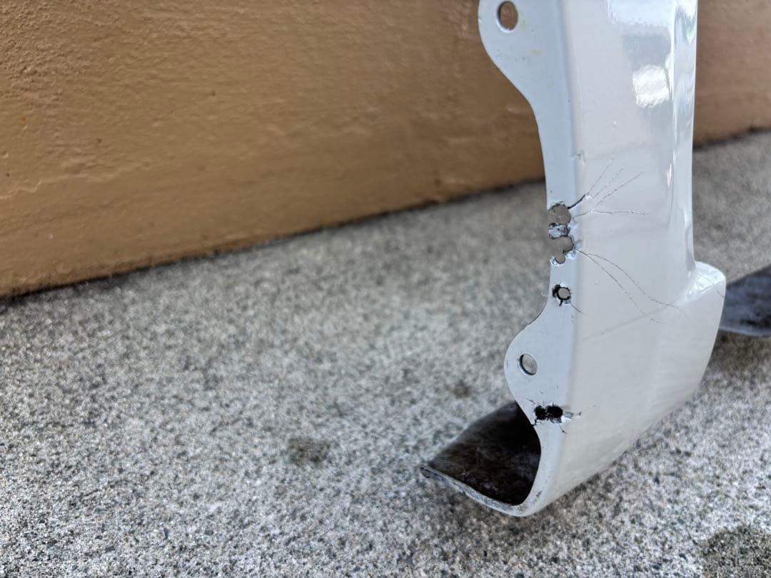 けん1/28まで　ワゴンR 社外　パールホワイト フェンダー 左右セット