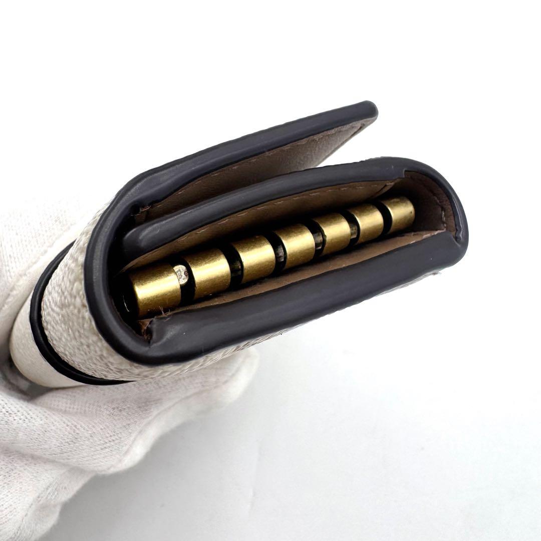 ✨極美品✨COACH エッセンシャル ホース 6連 キーケース アンド リング