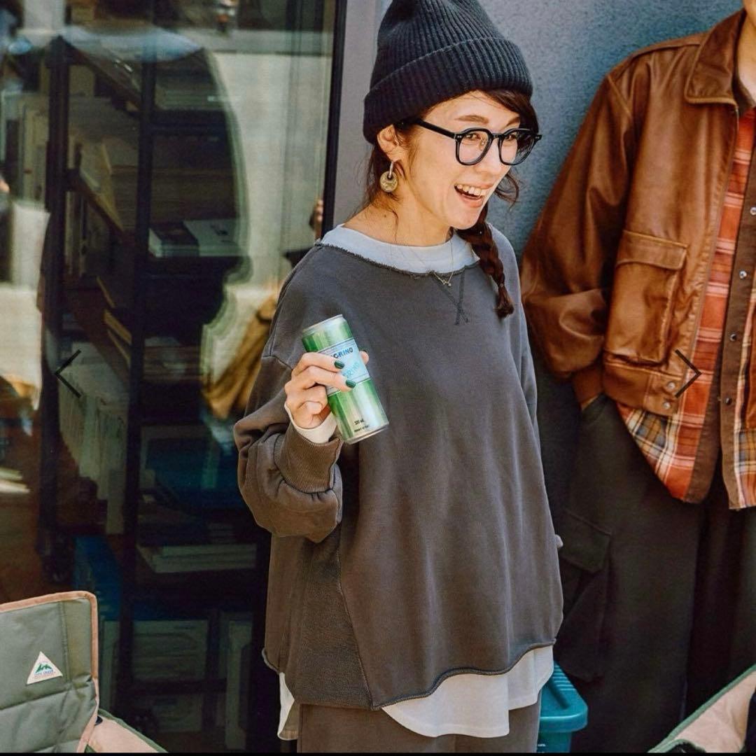 ニコアンド メイクスタッフerinko大人なセットプルオーバー