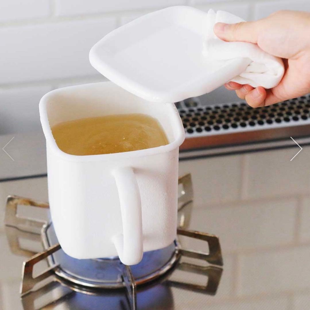 野田琺瑯　保存容器 ホーロー 持ち手付きストッカー 角型 Lサイズ 密閉