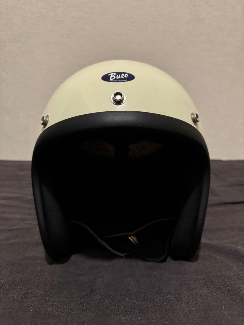 Extra Buco プレーンモデル アイボリー LARGE ジェットヘルメット