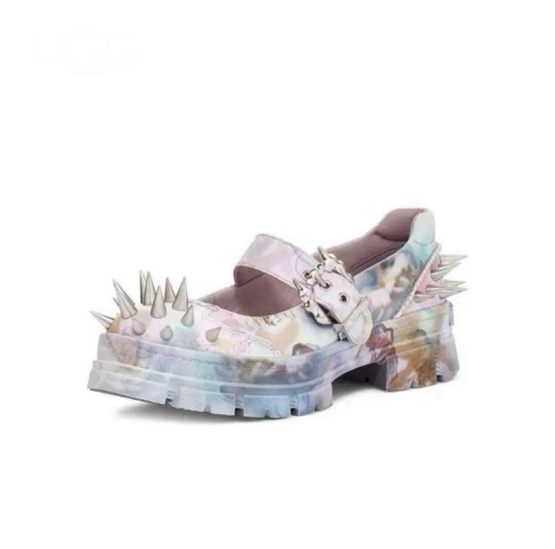 UGG×collina stradaメリージェーンローファー スタッズ パンク